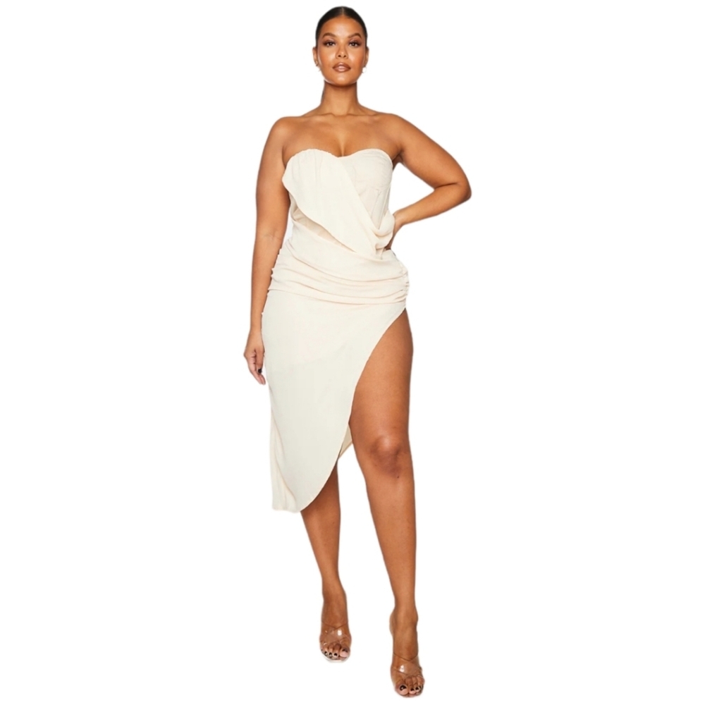 Cream Dress From PLT